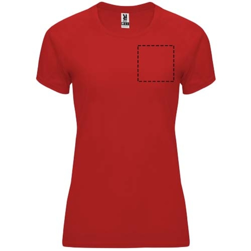 Bahrain Sport T-Shirt Für Damen , rot, Interlock Strick 100% Polyester, 135 g/m2, 2XL, , Bild 24