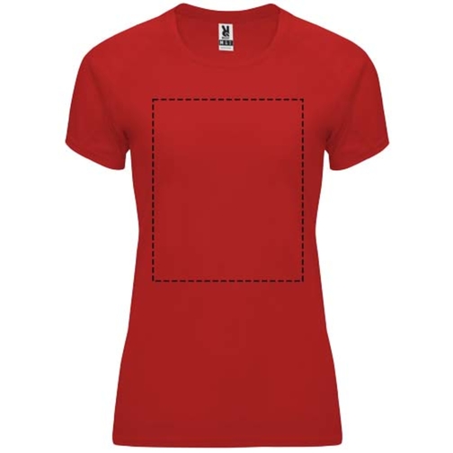 Bahrain Sport T-Shirt Für Damen , rot, Interlock Strick 100% Polyester, 135 g/m2, 2XL, , Bild 7