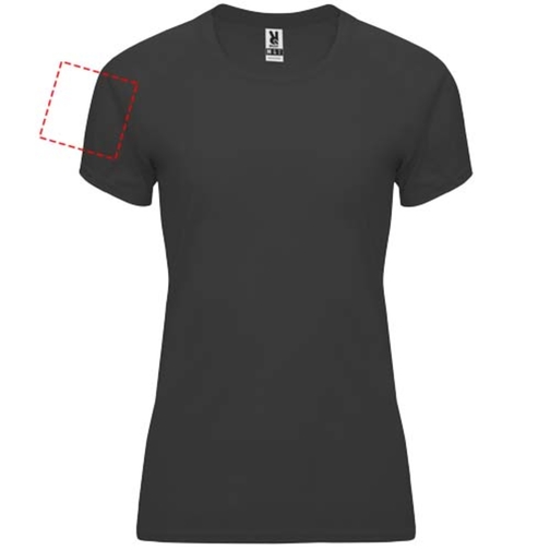 Bahrain Sport T-Shirt Für Damen , dark lead, Interlock Strick 100% Polyester, 135 g/m2, 2XL, , Bild 13
