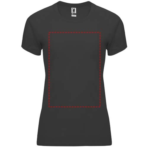 Bahrain Sport T-Shirt Für Damen , dark lead, Interlock Strick 100% Polyester, 135 g/m2, 2XL, , Bild 19