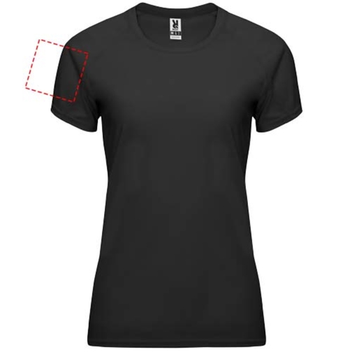Bahrain Sport T-Shirt Für Damen , schwarz, Interlock Strick 100% Polyester, 135 g/m2, 2XL, , Bild 8