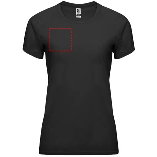 Bahrain Sport T-Shirt Für Damen , schwarz, Interlock Strick 100% Polyester, 135 g/m2, 2XL, , Bild 12