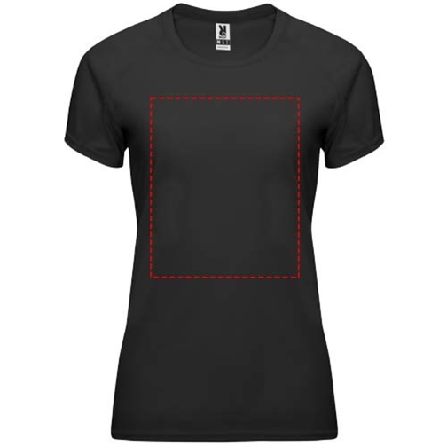 Bahrain Sport T-Shirt Für Damen , schwarz, Interlock Strick 100% Polyester, 135 g/m2, 2XL, , Bild 22