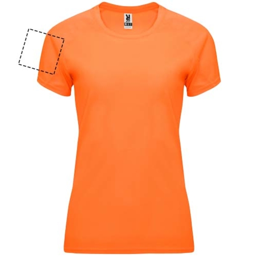 Bahrain Sport T-Shirt Für Damen , fluor orange, Interlock Strick 100% Polyester, 135 g/m2, 2XL, , Bild 22
