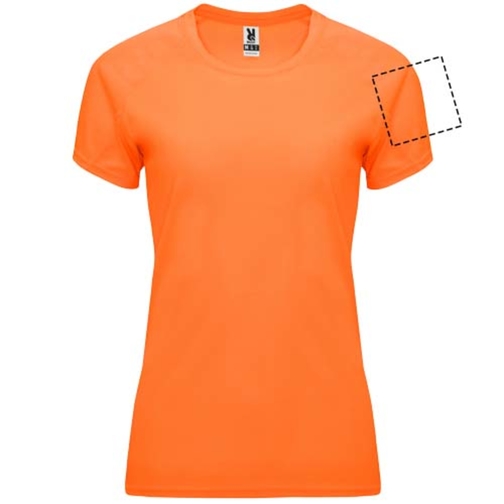 Bahrain Sport T-Shirt Für Damen , fluor orange, Interlock Strick 100% Polyester, 135 g/m2, 2XL, , Bild 17
