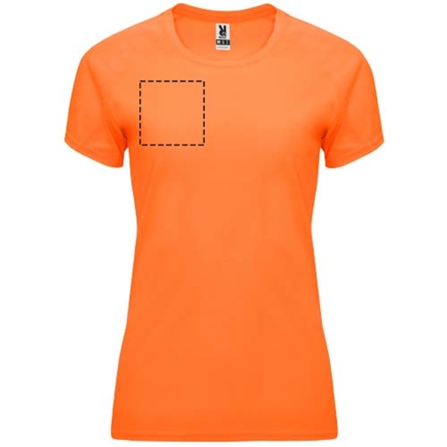 Bahrain Sport T-Shirt Für Damen , fluor orange, Interlock Strick 100% Polyester, 135 g/m2, 2XL, , Bild 26