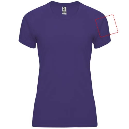 Bahrain Sport T-Shirt Für Damen , mauve, Interlock Strick 100% Polyester, 135 g/m2, 2XL, , Bild 9