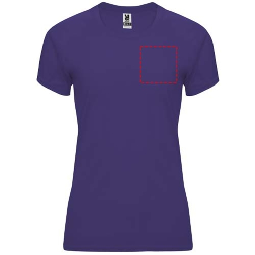 Bahrain Sport T-Shirt Für Damen , mauve, Interlock Strick 100% Polyester, 135 g/m2, 2XL, , Bild 24