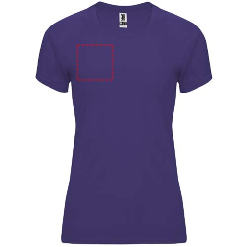 Bahrain Sport T-Shirt Für Damen , mauve, Interlock Strick 100% Polyester, 135 g/m2, 2XL, , Bild 18