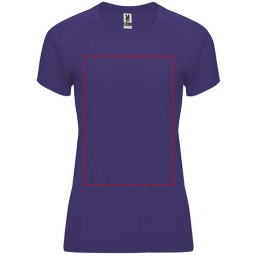 Bahrain Sport T-Shirt Für Damen , mauve, Interlock Strick 100% Polyester, 135 g/m2, 2XL, , Bild 20