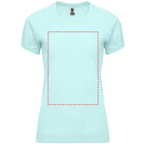 Bahrain Sport T-Shirt Für Damen , mintgrün, Interlock Strick 100% Polyester, 135 g/m2, 2XL, , Bild 16