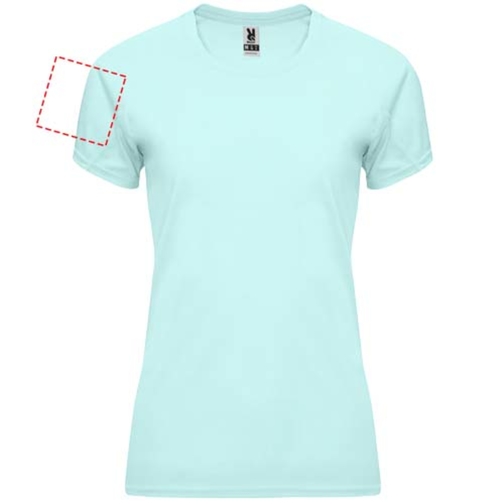 T-shirt sportiva a maniche corte da donna Bahrain, Immagine 13