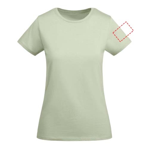 Breda kortärmad T-shirt för dam, Bild 3