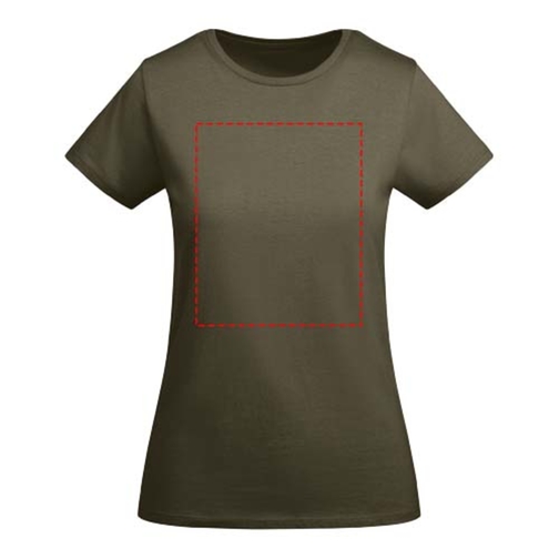 Breda kortärmad T-shirt för dam, Bild 3