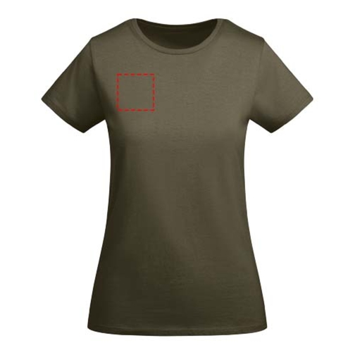 Breda kortärmad T-shirt för dam, Bild 15