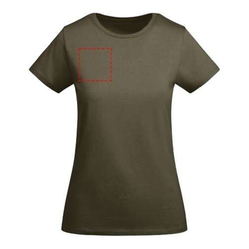 Breda kortärmad T-shirt för dam, Bild 8