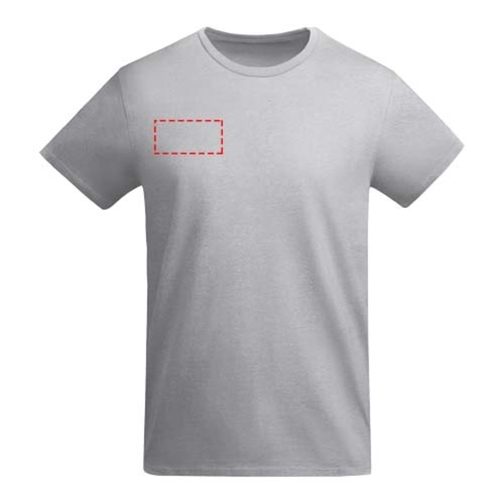 Breda T-Shirt Für Kinder , marl grey, Single jersey Strick 85% Bio Baumwolle, 15% Viskose, 175 g/m2, 11/12, , Bild 5