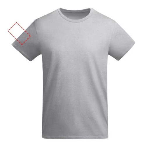 Breda T-Shirt Für Kinder , marl grey, Single jersey Strick 85% Bio Baumwolle, 15% Viskose, 175 g/m2, 11/12, , Bild 16