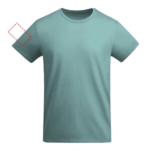 Breda T-Shirt Für Kinder , dusty blue, Single jersey Strick 100% Bio Baumwolle, 175 g/m2, 5/6, , Bild 8