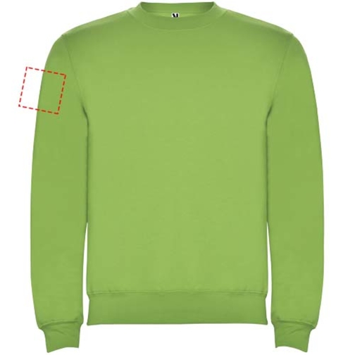 Clasica Sweatshirt Mit Rundhalsausschnitt Für Kinder , oasis green, Strick 50% Baumwolle, 50% Polyester, 280 g/m2, 9/10, , Bild 8