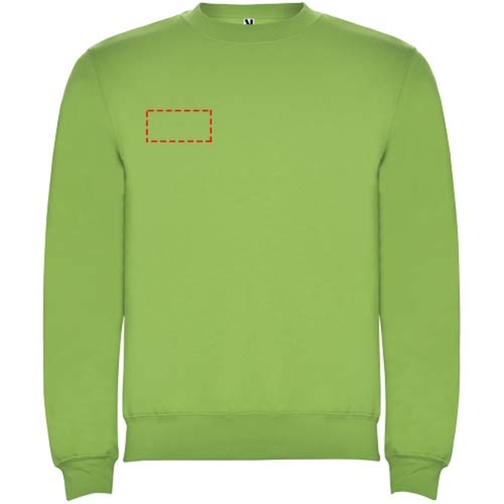 Clasica Sweatshirt Mit Rundhalsausschnitt Für Kinder , oasis green, Strick 50% Baumwolle, 50% Polyester, 280 g/m2, 9/10, , Bild 6
