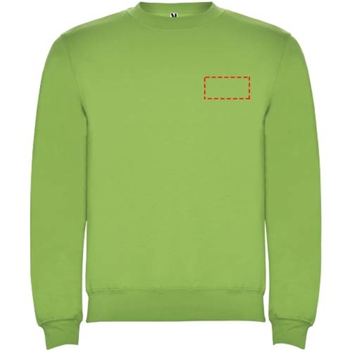 Clasica Sweatshirt Mit Rundhalsausschnitt Für Kinder , oasis green, Strick 50% Baumwolle, 50% Polyester, 280 g/m2, 9/10, , Bild 14