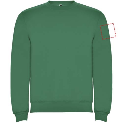 Clasica Sweatshirt Mit Rundhalsausschnitt Für Kinder , kelly green, Strick 50% Baumwolle, 50% Polyester, 280 g/m2, 9/10, , Bild 12