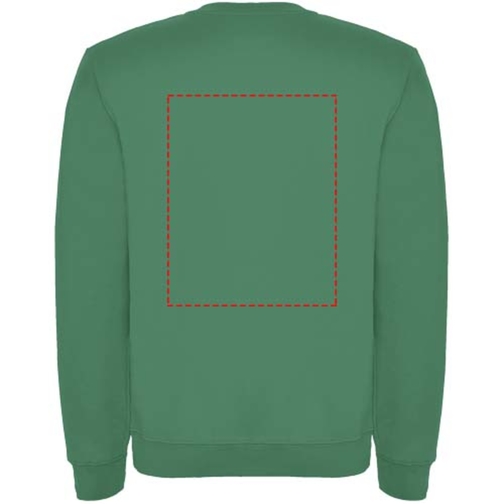Clasica Sweatshirt Mit Rundhalsausschnitt Für Kinder , kelly green, Strick 50% Baumwolle, 50% Polyester, 280 g/m2, 9/10, , Bild 8