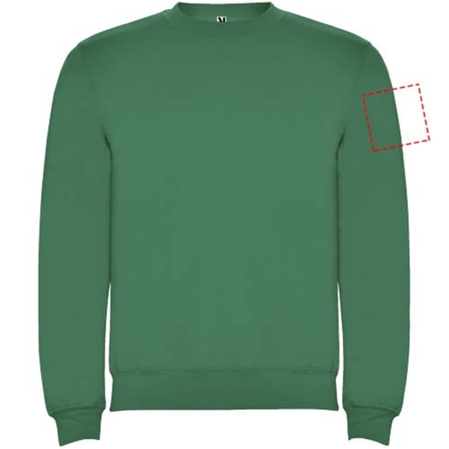 Clasica Sweatshirt Mit Rundhalsausschnitt Für Kinder , kelly green, Strick 50% Baumwolle, 50% Polyester, 280 g/m2, 9/10, , Bild 24