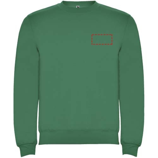 Clasica Sweatshirt Mit Rundhalsausschnitt Für Kinder , kelly green, Strick 50% Baumwolle, 50% Polyester, 280 g/m2, 9/10, , Bild 17