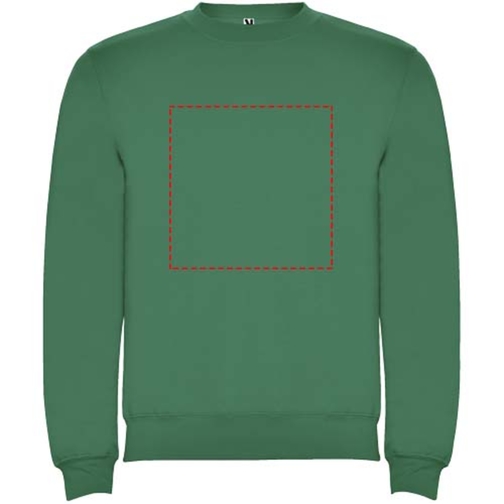 Clasica Sweatshirt Mit Rundhalsausschnitt Für Kinder , kelly green, Strick 50% Baumwolle, 50% Polyester, 280 g/m2, 9/10, , Bild 9