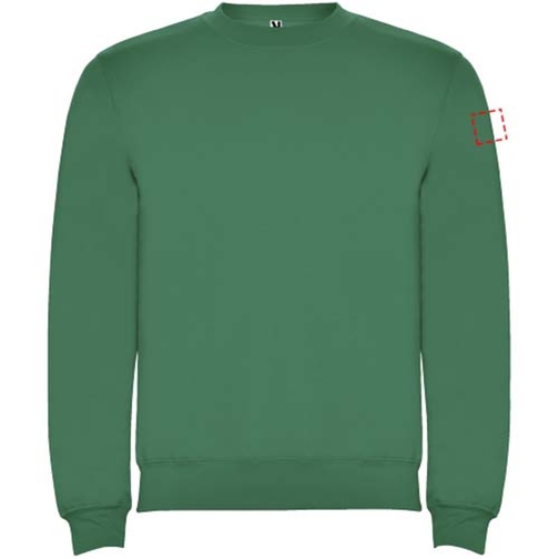 Clasica Sweatshirt Mit Rundhalsausschnitt Für Kinder , kelly green, Strick 50% Baumwolle, 50% Polyester, 280 g/m2, 9/10, , Bild 20