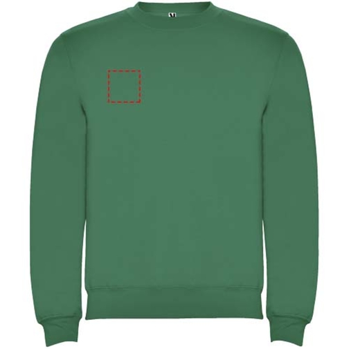 Clasica Sweatshirt Mit Rundhalsausschnitt Für Kinder , kelly green, Strick 50% Baumwolle, 50% Polyester, 280 g/m2, 9/10, , Bild 7