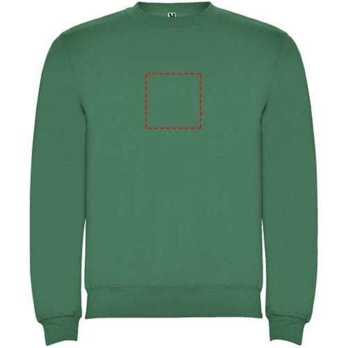 Clasica Sweatshirt Mit Rundhalsausschnitt Für Kinder , kelly green, Strick 50% Baumwolle, 50% Polyester, 280 g/m2, 9/10, , Bild 23