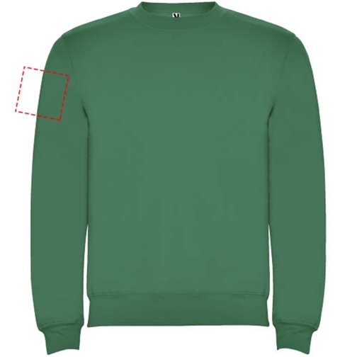 Clasica Sweatshirt Mit Rundhalsausschnitt Für Kinder , kelly green, Strick 50% Baumwolle, 50% Polyester, 280 g/m2, 9/10, , Bild 15