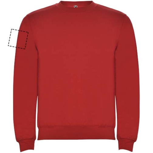 Clasica Sweatshirt Mit Rundhalsausschnitt Für Kinder , rot, Strick 50% Baumwolle, 50% Polyester, 280 g/m2, 9/10, , Bild 16