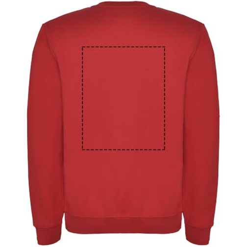 Clasica Sweatshirt Mit Rundhalsausschnitt Für Kinder , rot, Strick 50% Baumwolle, 50% Polyester, 280 g/m2, 9/10, , Bild 15