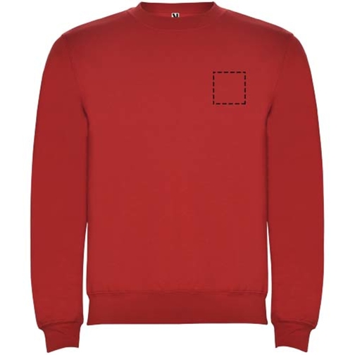 Clasica Sweatshirt Mit Rundhalsausschnitt Für Kinder , rot, Strick 50% Baumwolle, 50% Polyester, 280 g/m2, 9/10, , Bild 24