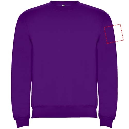 Clasica Sweatshirt Mit Rundhalsausschnitt Für Kinder , lila, Strick 50% Baumwolle, 50% Polyester, 280 g/m2, 11/12, , Bild 13