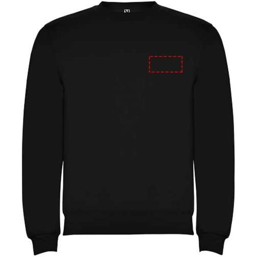 Clasica Sweatshirt Mit Rundhalsausschnitt Für Kinder , schwarz, Strick 50% Baumwolle, 50% Polyester, 280 g/m2, 9/10, , Bild 15