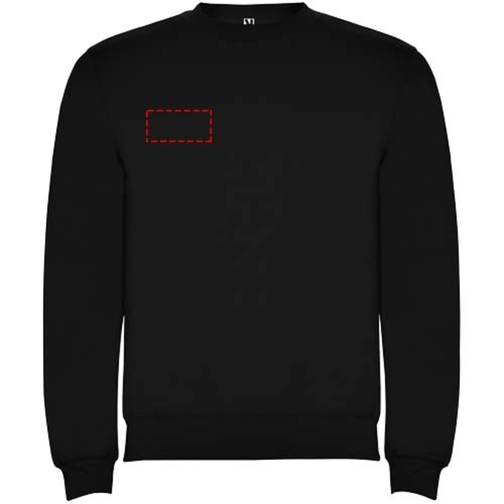 Clasica Sweatshirt Mit Rundhalsausschnitt Für Kinder , schwarz, Strick 50% Baumwolle, 50% Polyester, 280 g/m2, 9/10, , Bild 14