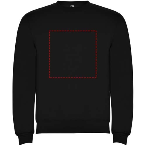 Clasica Sweatshirt Mit Rundhalsausschnitt Für Kinder , schwarz, Strick 50% Baumwolle, 50% Polyester, 280 g/m2, 9/10, , Bild 9