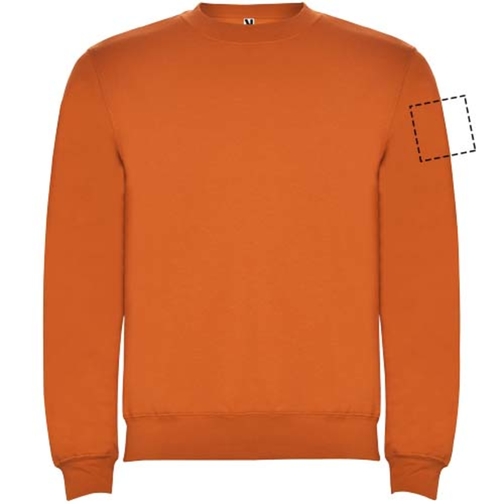 Clasica Sweatshirt Mit Rundhalsausschnitt Für Kinder , orange, Strick 50% Baumwolle, 50% Polyester, 280 g/m2, 9/10, , Bild 6