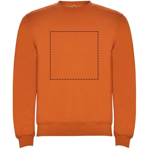 Clasica Sweatshirt Mit Rundhalsausschnitt Für Kinder , orange, Strick 50% Baumwolle, 50% Polyester, 280 g/m2, 9/10, , Bild 20