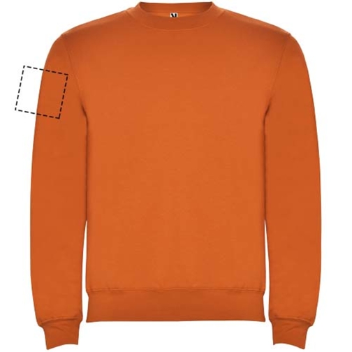 Clasica Sweatshirt Mit Rundhalsausschnitt Für Kinder , orange, Strick 50% Baumwolle, 50% Polyester, 280 g/m2, 9/10, , Bild 19