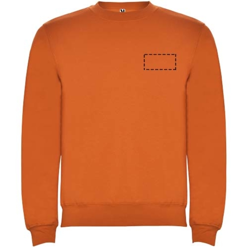 Clasica Sweatshirt Mit Rundhalsausschnitt Für Kinder , orange, Strick 50% Baumwolle, 50% Polyester, 280 g/m2, 9/10, , Bild 11