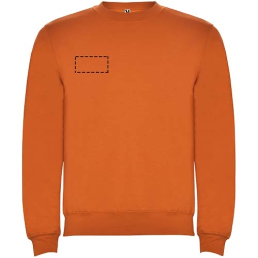 Clasica Sweatshirt Mit Rundhalsausschnitt Für Kinder , orange, Strick 50% Baumwolle, 50% Polyester, 280 g/m2, 9/10, , Bild 22
