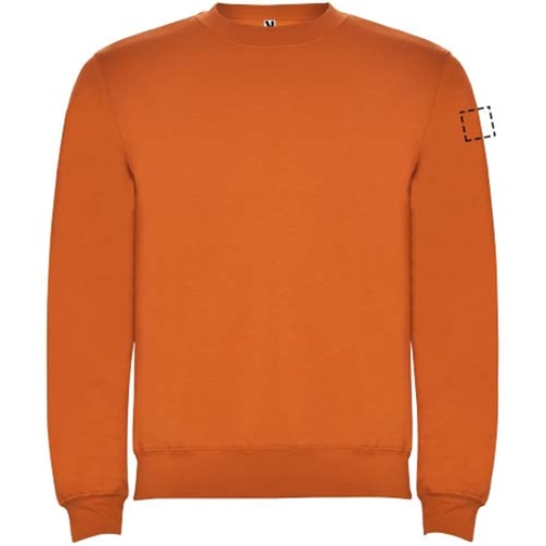 Clasica Sweatshirt Mit Rundhalsausschnitt Für Kinder , orange, Strick 50% Baumwolle, 50% Polyester, 280 g/m2, 9/10, , Bild 14