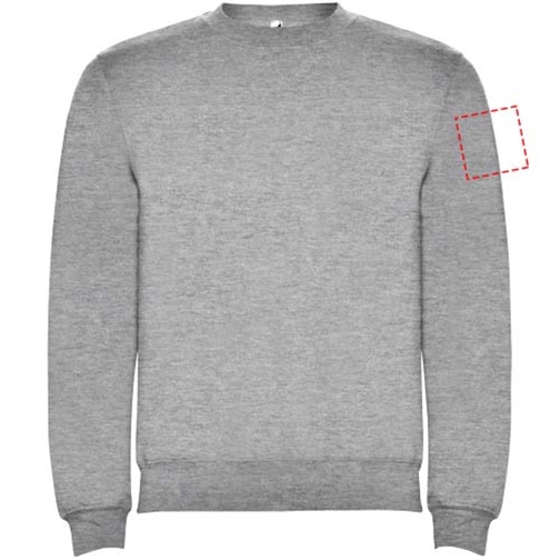 Clasica Sweatshirt Mit Rundhalsausschnitt Für Kinder , marl grey, Strick 50% Baumwolle, 50% Polyester, 280 g/m2, 9/10, , Bild 22