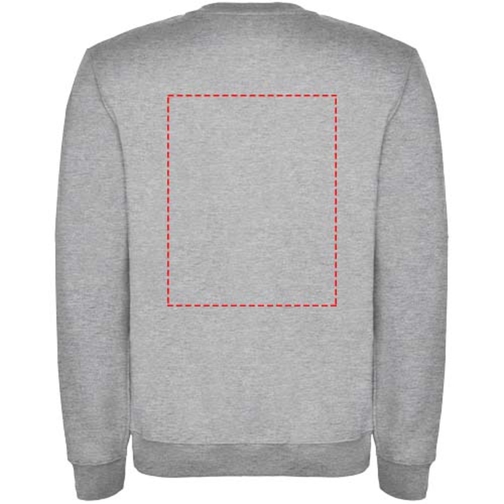 Clasica Sweatshirt Mit Rundhalsausschnitt Für Kinder , marl grey, Strick 50% Baumwolle, 50% Polyester, 280 g/m2, 9/10, , Bild 20